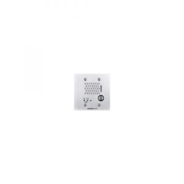 PLATINE AUDIO IP, ENCASTR�E INOX, 1 BP, SYNTH�SE VOCALE & PICTOS, HAUTEUR 120 MM