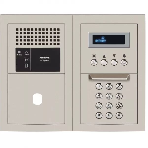 PLATINE AUDIO MODULAIRE � D�FILEMENT, EMPLACEMENT VIGIK+, SANS BOUCLE MAGN�TIQUE
