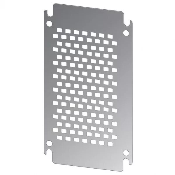Platine de montage, perfor�e, galvanis�, pour HxL=400x400mm (138690)