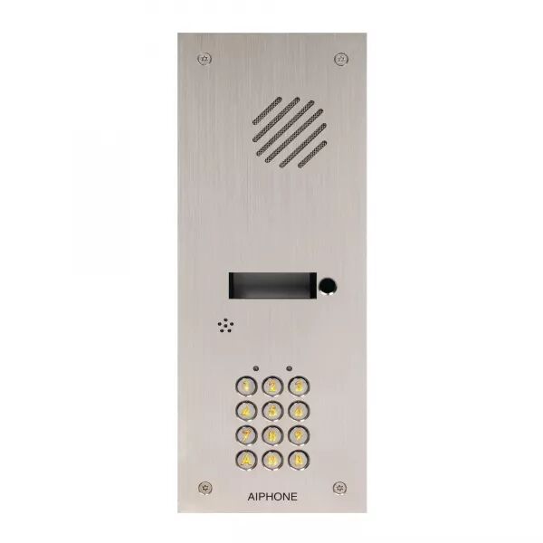 PLATINE INOX 1 BP ENCASTR�E, CLAVIER 100 CODES, 2 RELAIS, POUR DA1AS & DBS1AP