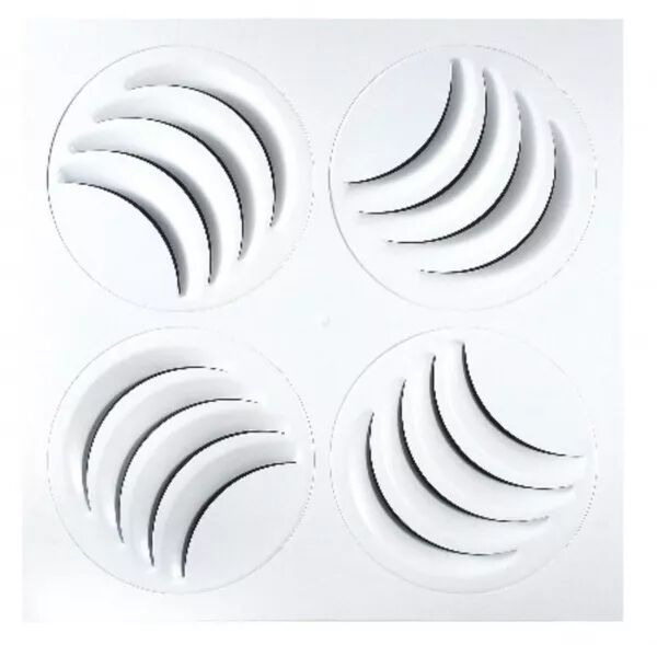 PLAY-KLIN 675L D200 - DIFFUSEUR MULTI DIRECTIONS 675 X 675+PLENUM D200 LAT�RAL