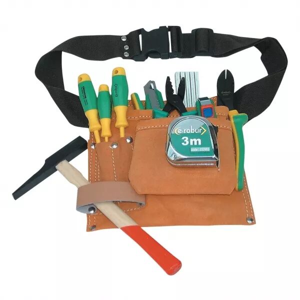 Poche porte-outils cuir avec ceinture (323008)