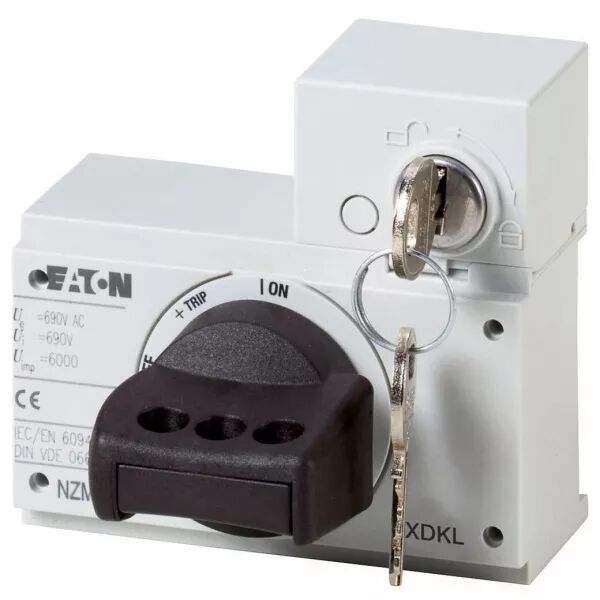 Poign�e rotative, + verrouillage par cl�, taille 1 (172536)