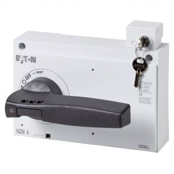 Poign�e rotative, + verrouillage par cl�, taille 4 (172539)