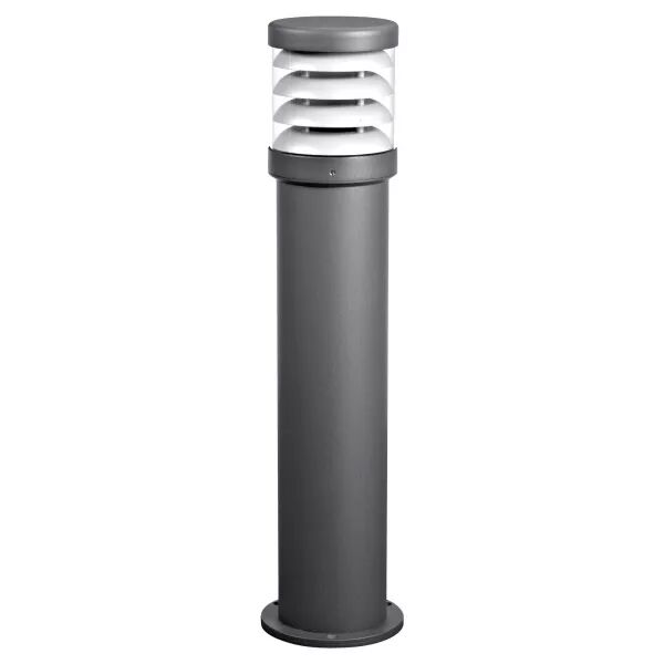 POLO - Borne Ext. IP65 IK07, graphite, E27 70W max., Lpe non incl., haut.70cm (3128)