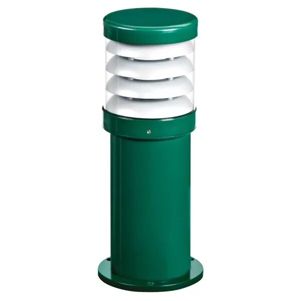 POLO - Borne Ext. IP65 IK07, vert, E27 70W max., Lpe non incl., haut.35cm (3124)