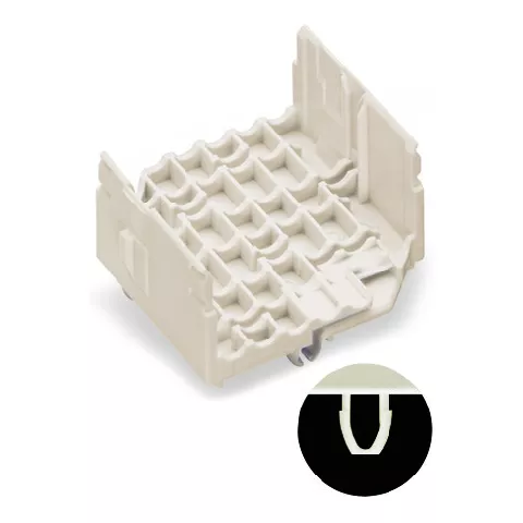 Porte-cond partie inf/pied/blanc (267-412)