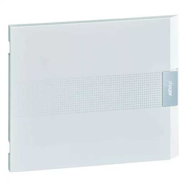 Porte opaque pour coffret vega largeur 18 modules hauteur 1 rang�e (VZ118P)