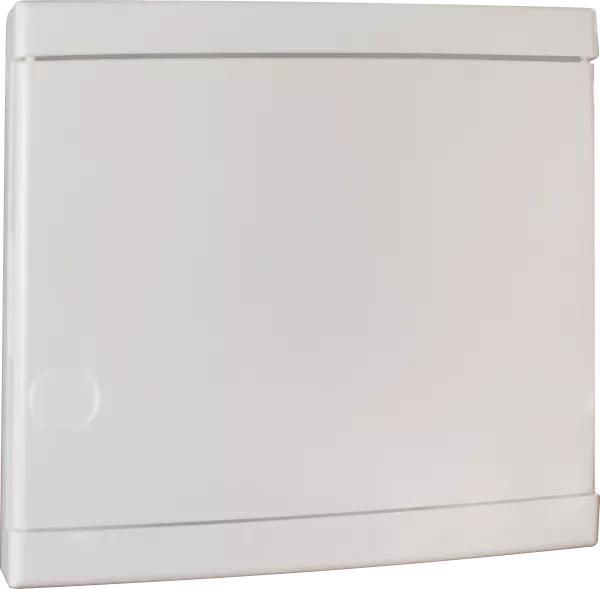 Porte pour coffret 13 modules blanche ( rajout serrure possible) (19084)