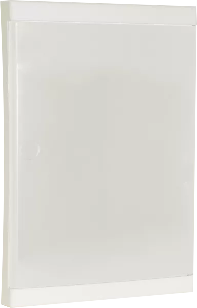 Porte pour coffret 26 modules blanche ( rajout serrure possible) (19086)