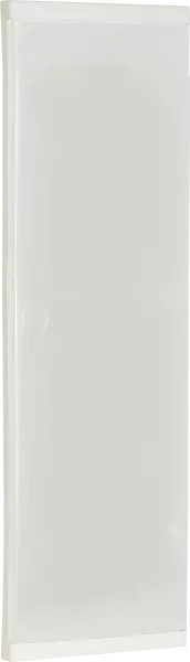 Porte pour coffret 52 modules blanche (rajout serrure possible) (19088)