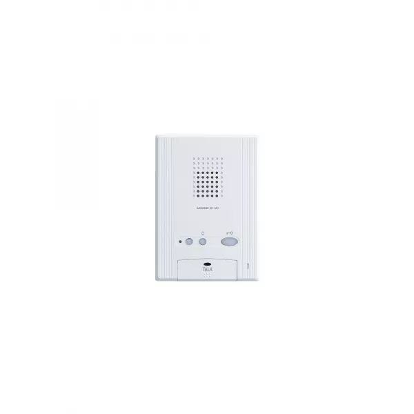 POSTE AUDIO MAINS-LIBRES EN ABS BLANC AVEC R�GLAGE DU VOLUME SONNERIE ET �COUTE