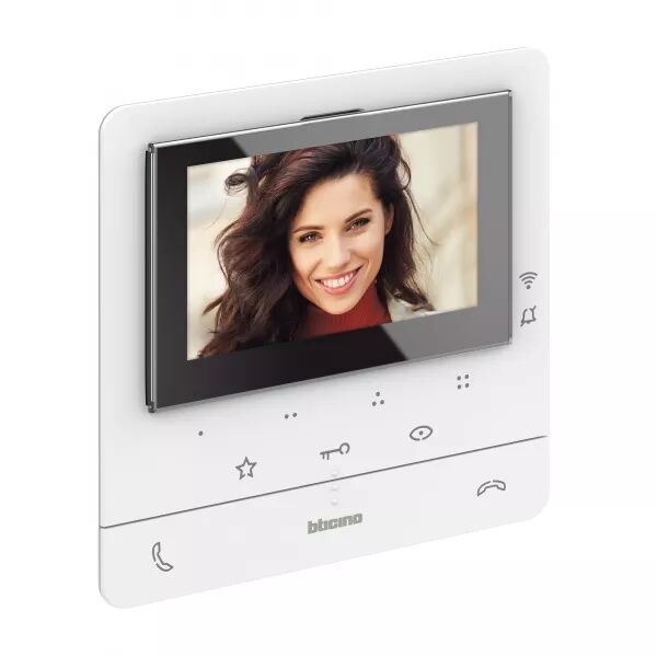 POSTE INT�RIEUR �CRAN 5POUCES CLASSE 100X CONNECT� + BOUCLE INDUCTIVE - BLANC