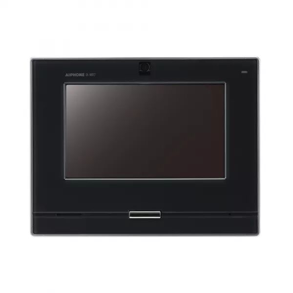 POSTE MA�TRE VID�O IP NOIR, MAINS LIBRES, COMPATIBLE SIP, �CRAN TACTILE 7\'\'