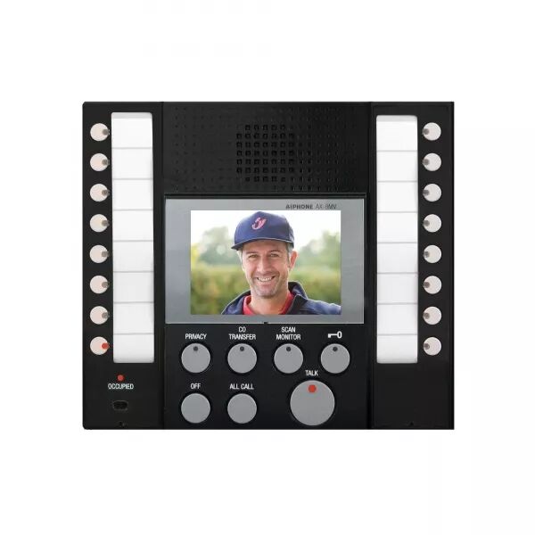 POSTE MA�TRE VID�O MAINS LIBRES, APPELS 8 PLATINES, FIXATION MURALE OU BUREAU