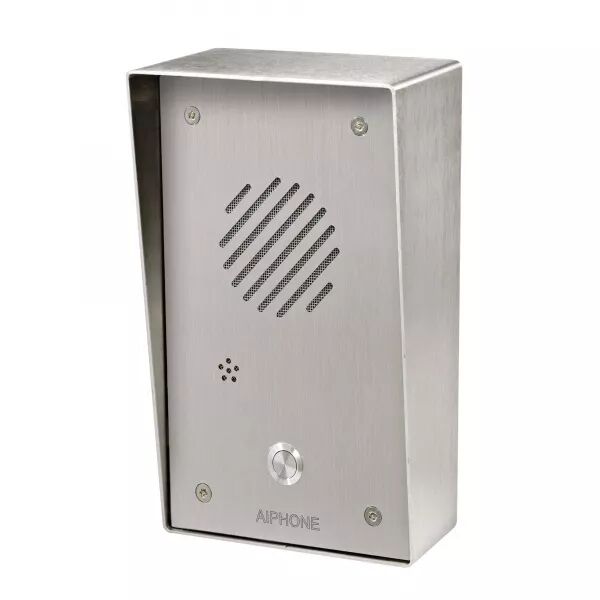 POSTE SEC. AUDIO, �TANCHE, INOX, SAILLIE, 1 BP POUR POSTE TYPE LEF OU LEM