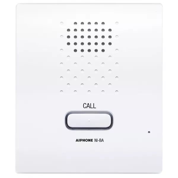 POSTE SECONDAIRE AUDIO 1 BOUTON D\'APPEL, POSE MURALE, TOUCHE D\'APPEL AVEC VOYANT
