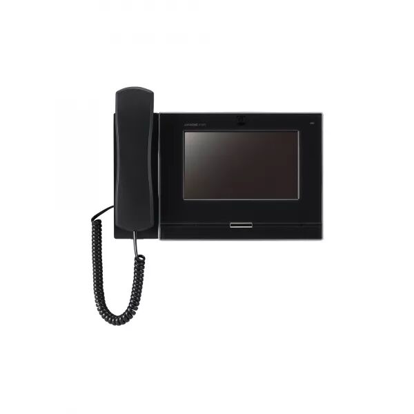 POSTE VID�O IP NOIR, MAINS LIBRES & COMBIN� AVEC B. MAGN�TIQUE, SIP, �CRAN 7\'\'