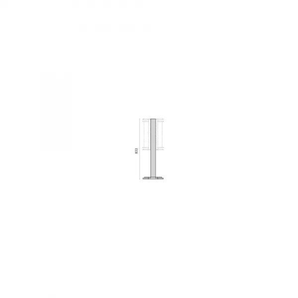 POTEAU NIKKO+ 45 H800 GR/MET - 000449                                    -