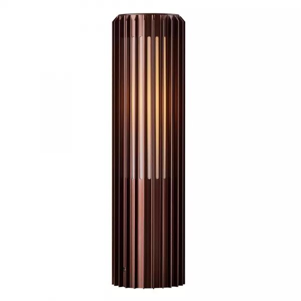 POTELET - ALUDRA 45 - ALUMINIUM - SEASIDE MARRON METALLISE -  E27 - BASE INCLUSE