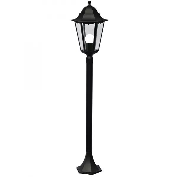 Potelet - CARDIFF - Aluminium - Noir -  E27 (74398003)