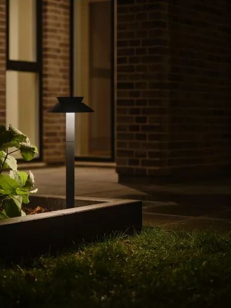 POTELET - JUSTINA - M�TAL - ANTHRACITE - SOLARLED