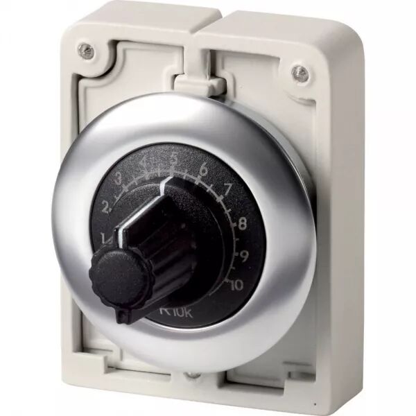 POTENTIOM�TRE,30MM AFFL.10K ACIER INOX.