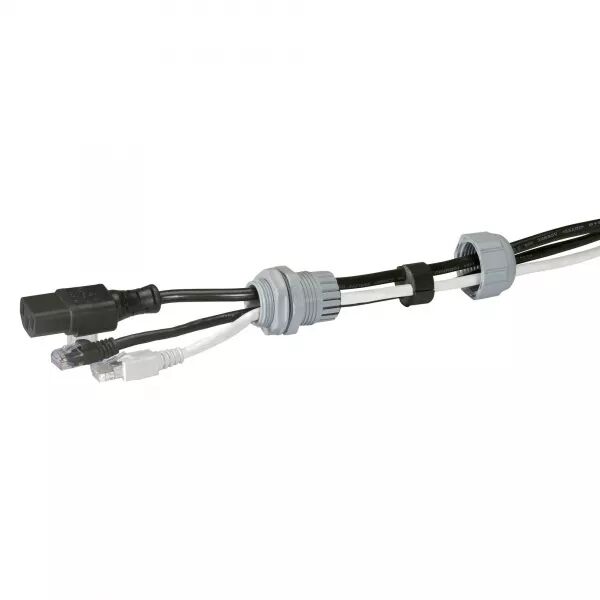 PRESSE-�TOUPE � ENTR�ES MULTIPLES PLASTIQUE IP66 ISO25 RAL7001