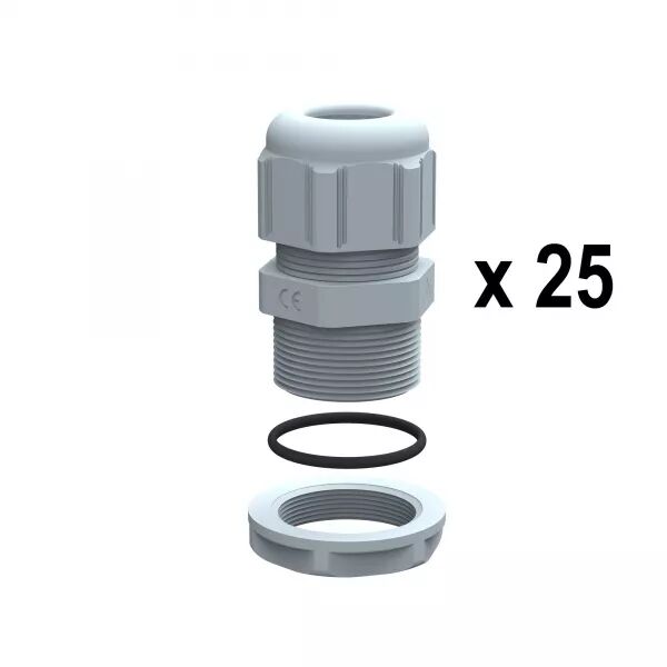 PRESSE-�TOUPES PLASTIQUE IP68 ISO16 RAL7001 - UNIT� PAR QUANTIT� 25