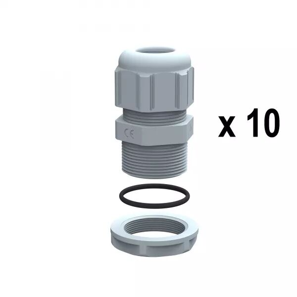 PRESSE-�TOUPES PLASTIQUE IP68 ISO25 RAL7001 - UNIT� PAR QUANTIT� 10