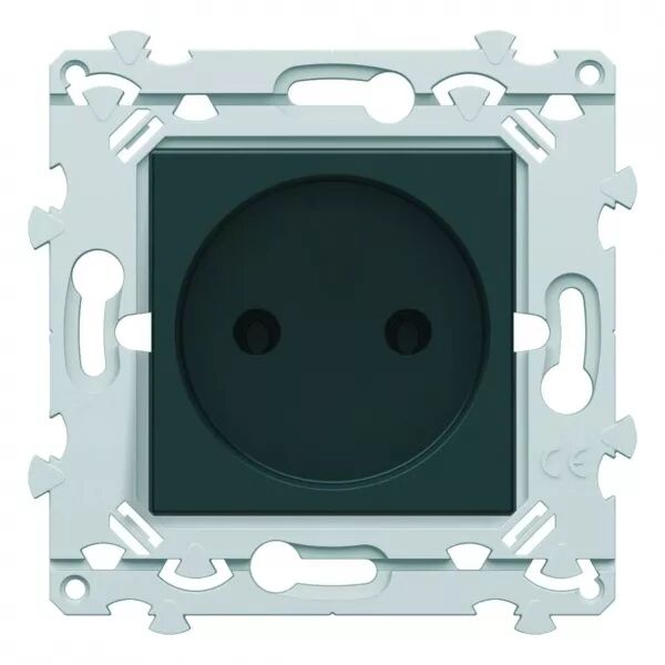Prise 2P SansVis anthracite (WE102A)