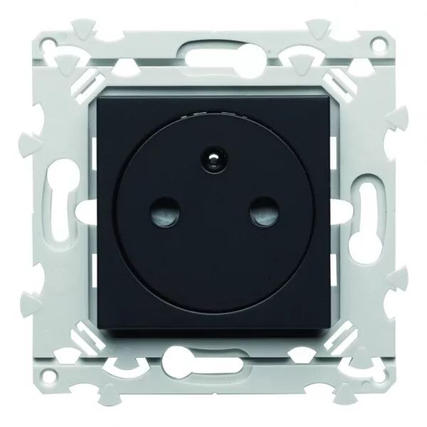 Prise de courant affleurante Essensya 2P+T Anthracite (WE106A)