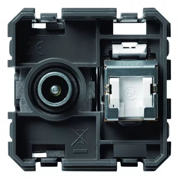 Prise Gallery TV + RJ45 2 modules (WXF240)