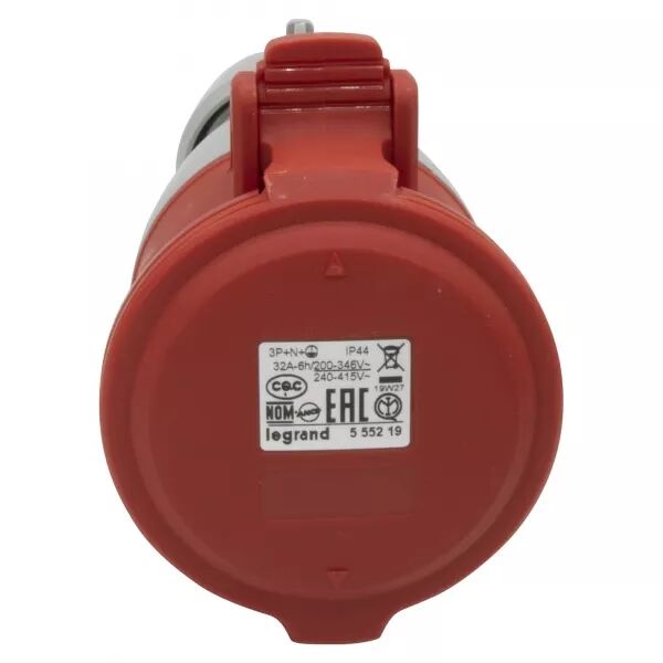 PRISE MOBILE P17 IP44 32A - 380V~ � 415V~ - 3P+N+T