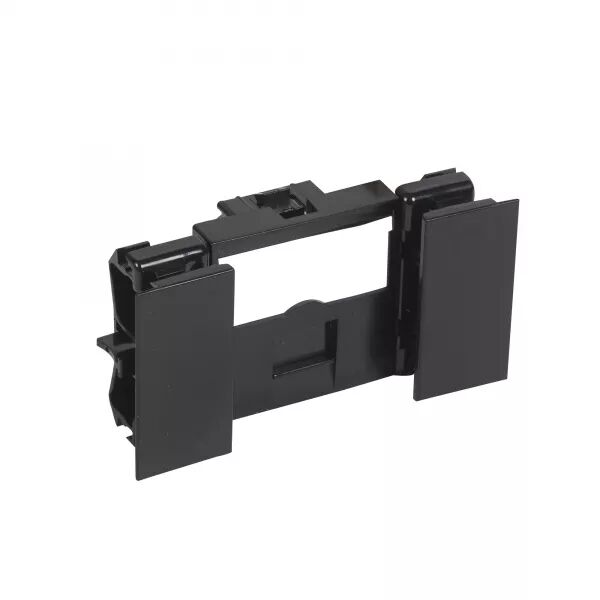 Prise RJ45 cat�gorie 6 Logix - Blind�e STP - 2 modules - Noir