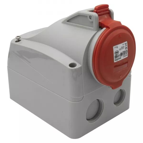 PRISE SAILLIE FIXE P17 IP44 32A - 380V~ � 415V~ - 3P+T