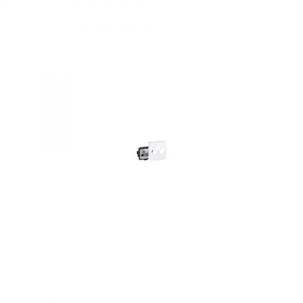 prise tvfmsat composable blanc