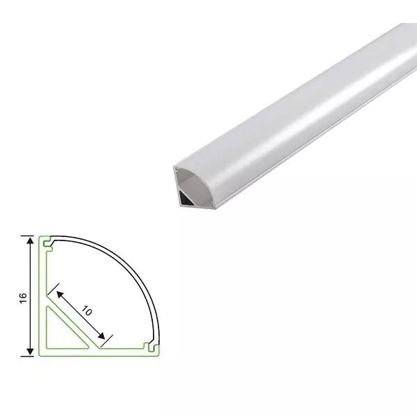 PROFIL ALU D\'ANGE BARRE DE 2M X5