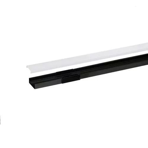 PROFIL SL7 NOIR 2M PLEXI MAT ACCESSOIRES INCLUS