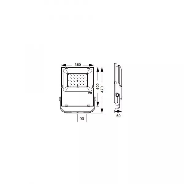 PROJECTEUR ROCK 190W 3000K IP65