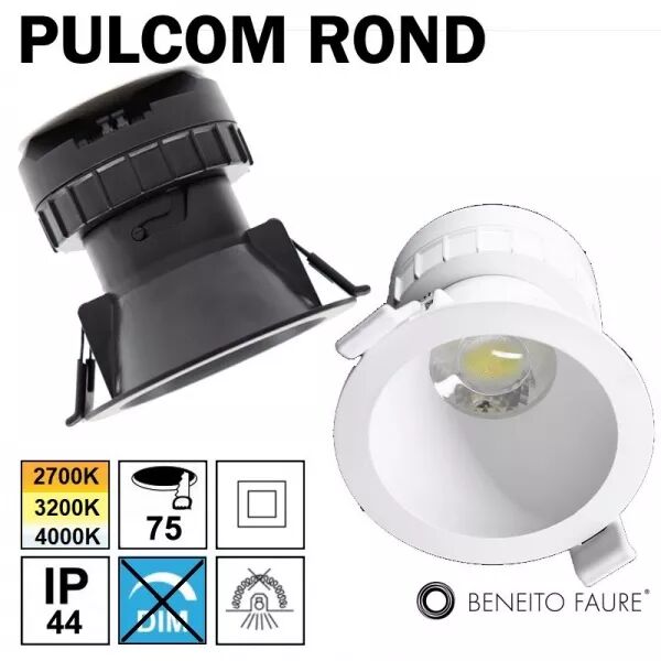 PULCOM R RECESSED 8W 38� CCT SWITCH (4746)