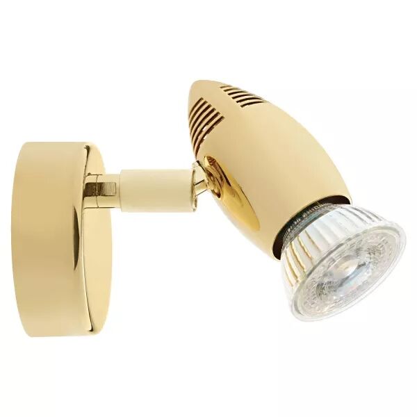 PYXIS 01 - Spot sur pat�re GU10, dor�, a/lpe LED 6W 3000K 500lm incl (1126)
