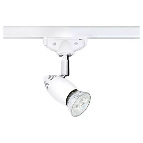 PYXIS 029 - Spot Rail 1 all. 029 GU10, blanc, a/lpe LED 6W 3000K 500lm incl (1289)