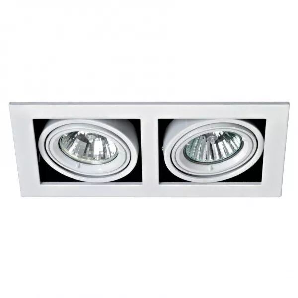 QUADRA 110 - Encastr� GU5,3, orientable et basc., blanc, Lpe non incl. (4171)