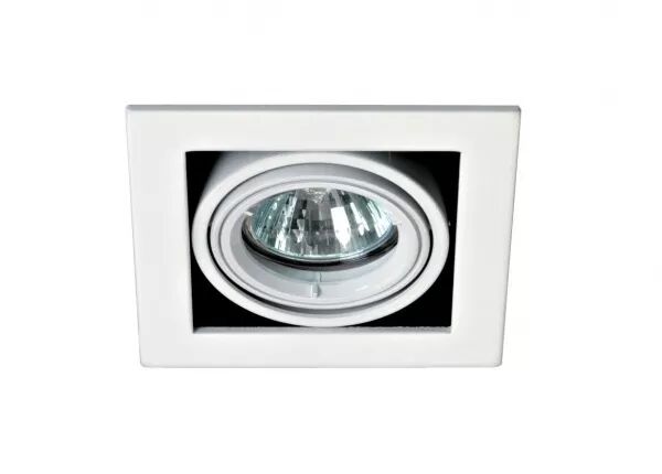 QUADRA 110 - ENCASTR� GU5,3, ORIENTABLE ET BASC., BLANC, LPE NON INCL.