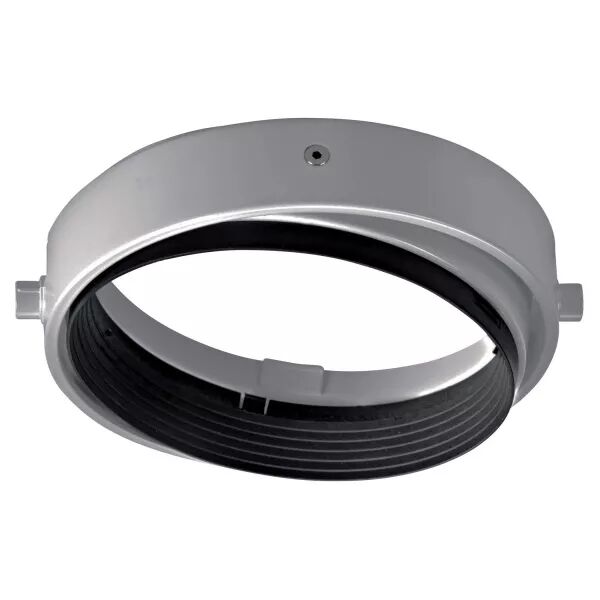 QUADRA 185-Support p/Lpe G53 AR111, rond, orient.et basc, gris,Lpe non incl. (4197)