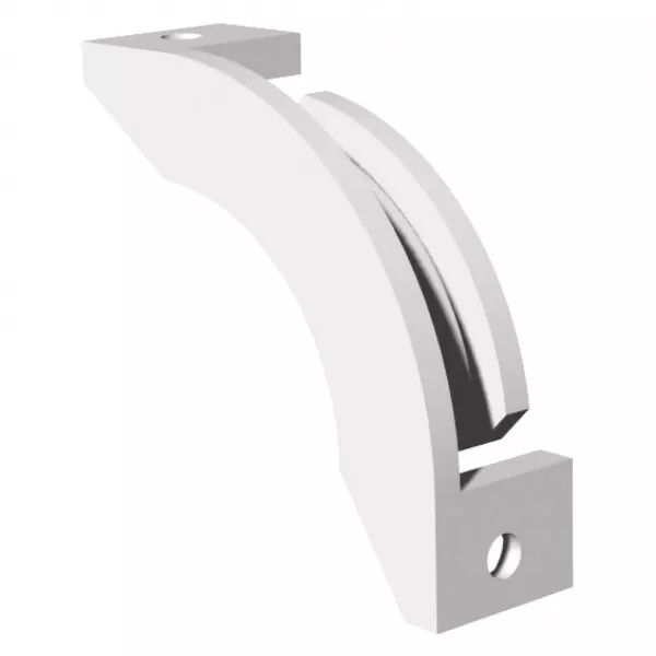 Rab - renvoi d\'angle pour bouches a cordon en montage plafond (524170)