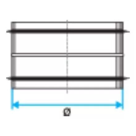 RACCORD M�LE GALVANIS� � JOINT - DIAM�TRE 560 MM