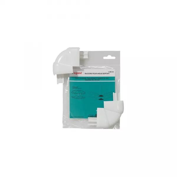 RACCORD POUR ANGLE SORTANT - POUR GOULOTTE 80X50MM