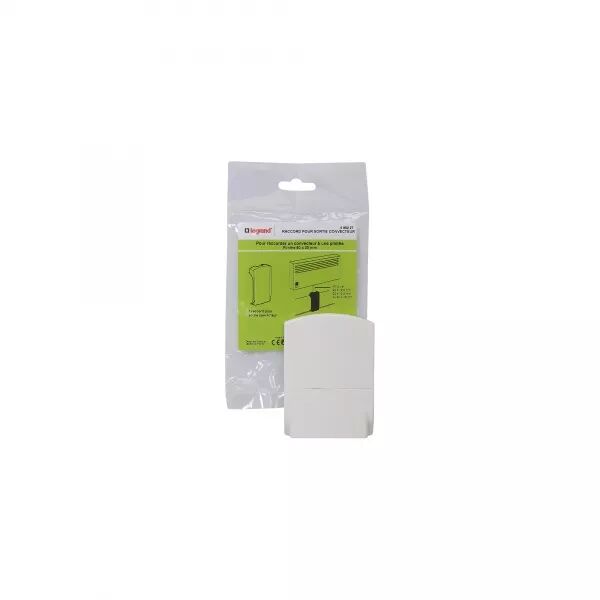 RACCORD POUR SORTIE CONVECTEUR - POUR PLINTHE 80X20MM